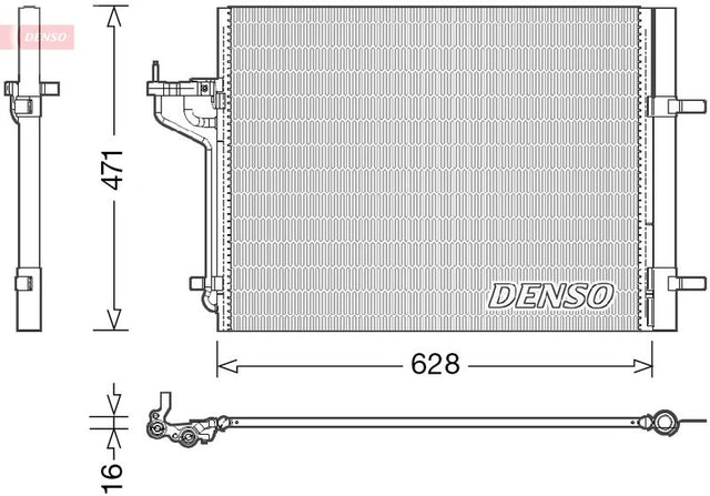 Denso Ac Condenser DCN10029 - image 2