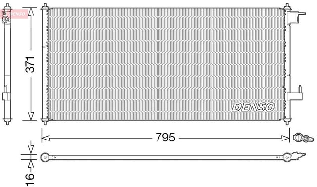 Denso Ac Condenser DCN10030 - image 2