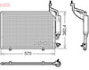 Denso Ac Condenser DCN10050 thumbnail