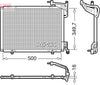 Denso Ac Condenser DCN10054 thumbnail