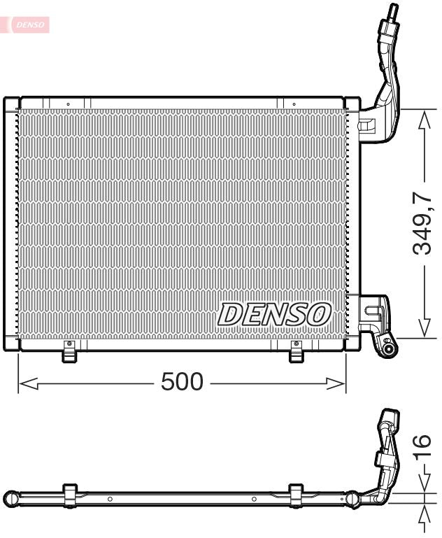 Denso Ac Condenser DCN10064 - image 2