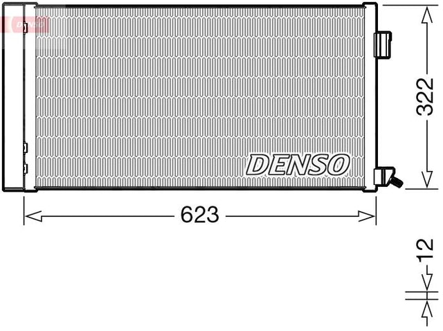 Denso Ac Condenser DCN11010 - image 2