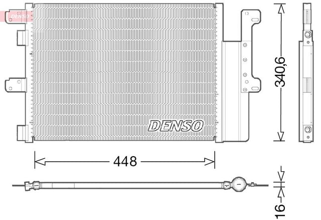 Denso Ac Condenser DCN12102 - image 2