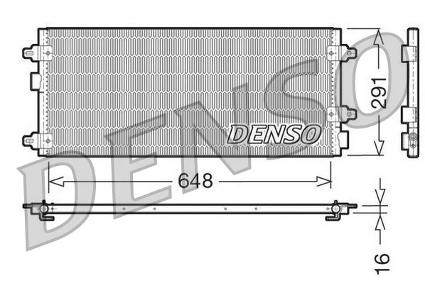 Denso Ac Condenser DCN13003 - image 2