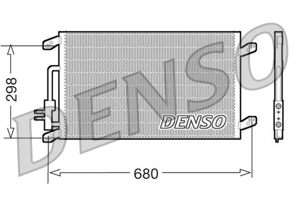 Denso Ac Condenser DCN13016 - image 2