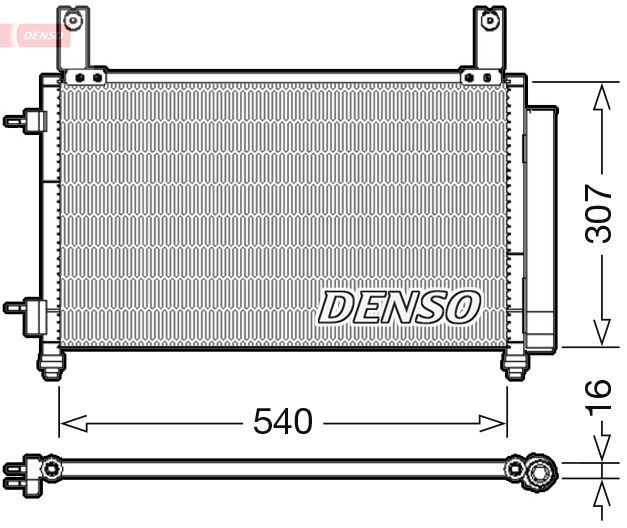 Denso Ac Condenser DCN15004 - image 2