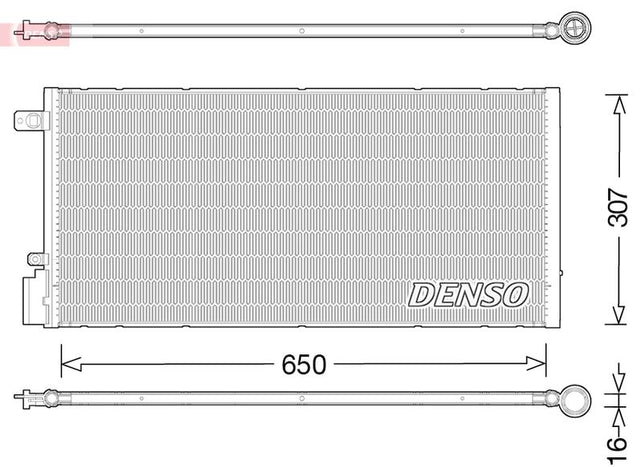 Denso Ac Condenser DCN15005 - image 2