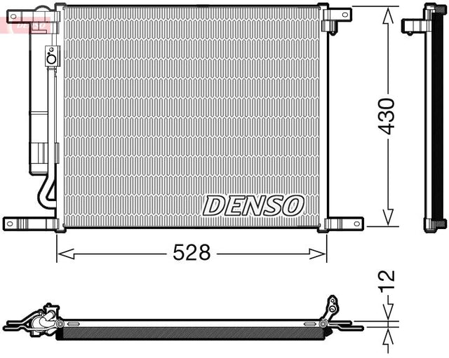 Denso Ac Condenser DCN15009 - image 2