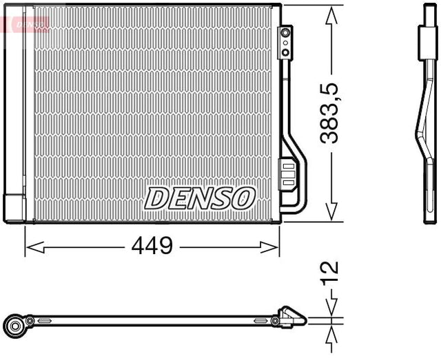 Denso Ac Condenser DCN16002 - image 2