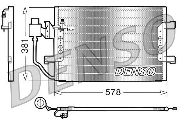 Denso Ac Condenser DCN17001 - image 2