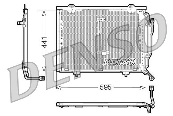 Denso Ac Condenser DCN17012 - image 2