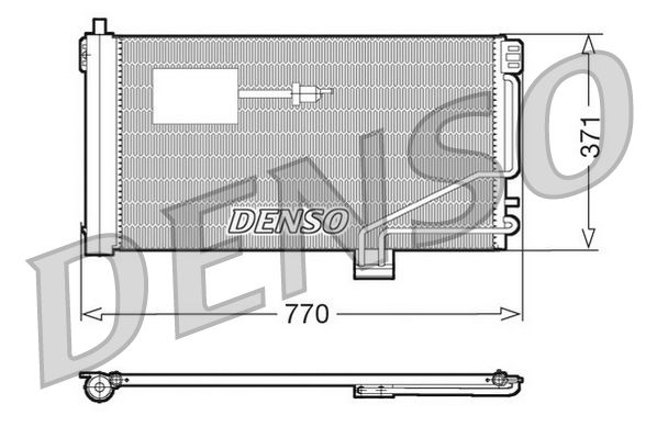 Denso Ac Condenser DCN17015 - image 2
