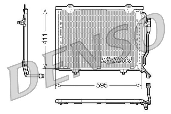 Denso Ac Condenser DCN17016 - image 2