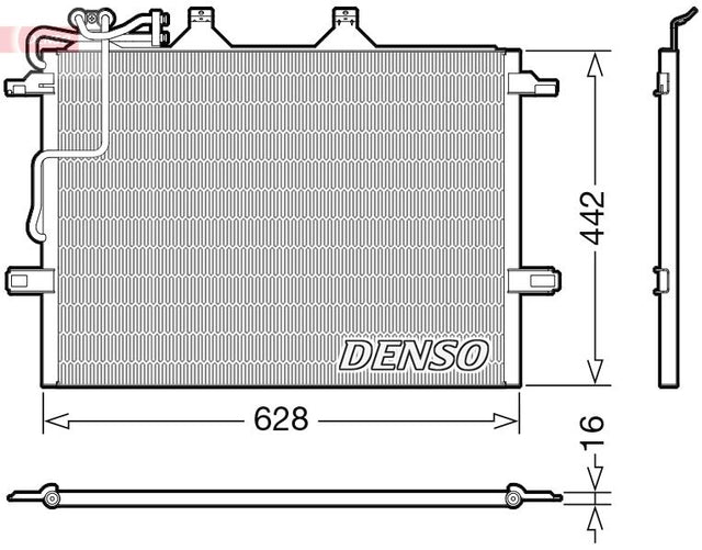 Denso Ac Condenser DCN17018 - image 2
