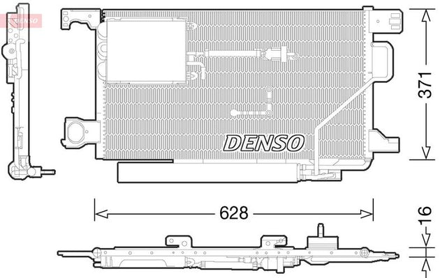 Denso Ac Condenser DCN17024 - image 2
