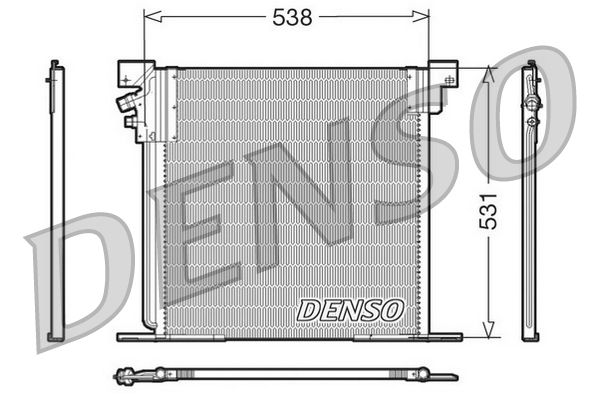 Denso Ac Condenser DCN17030 - image 2