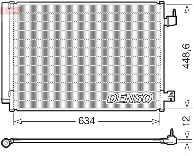 Denso Ac Condenser DCN17031 - image 2