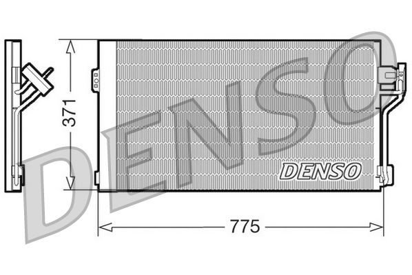 Denso Ac Condenser DCN17050 - image 2