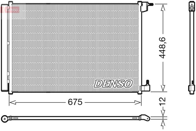 Denso Ac Condenser DCN17060 - image 2