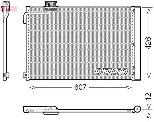 Denso Ac Condenser DCN17064 - image 2