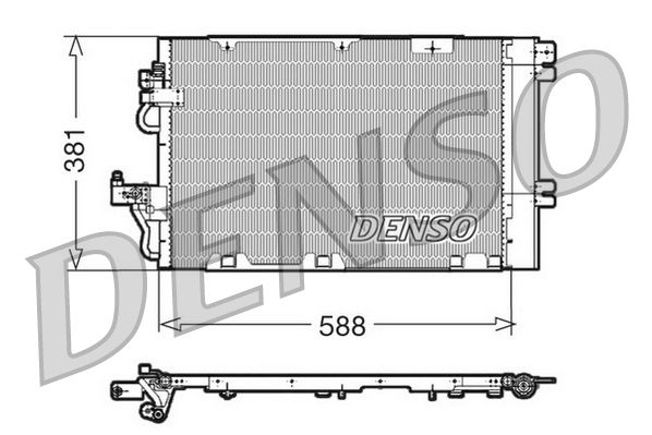 Denso Ac Condenser DCN20010 - image 2