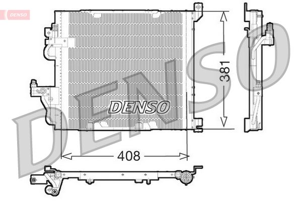 Denso Ac Condenser DCN20012 - image 2
