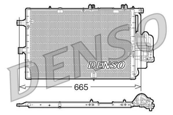 Denso Ac Condenser DCN20017 - image 2