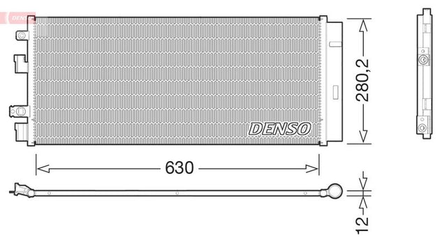 Denso Ac Condenser DCN20018 - image 2