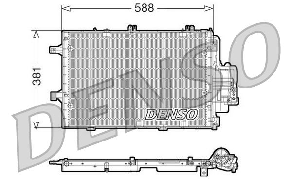 Denso Ac Condenser DCN20020 - image 2