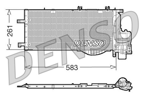 Denso Ac Condenser DCN20022 - image 2