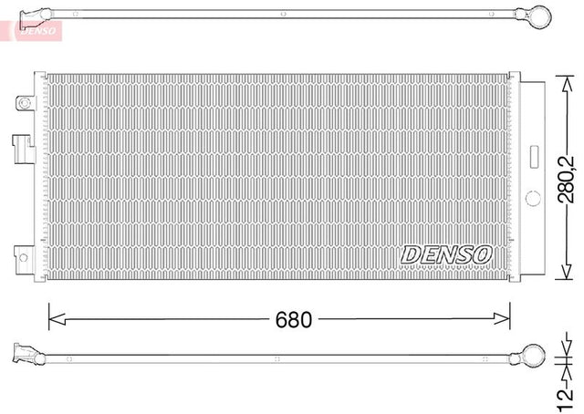Denso Ac Condenser DCN20023 - image 2