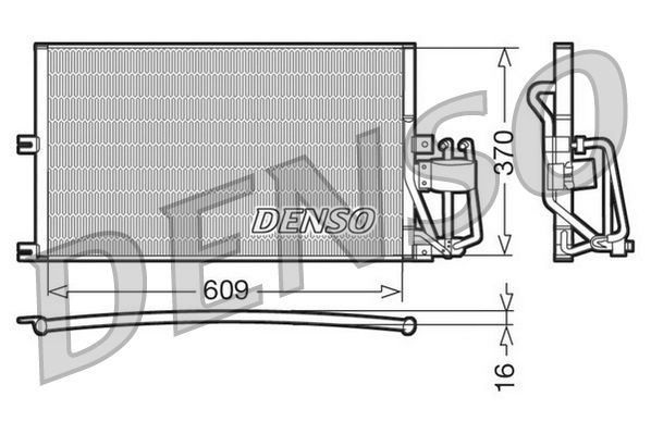 Denso Ac Condenser DCN20029 - image 2