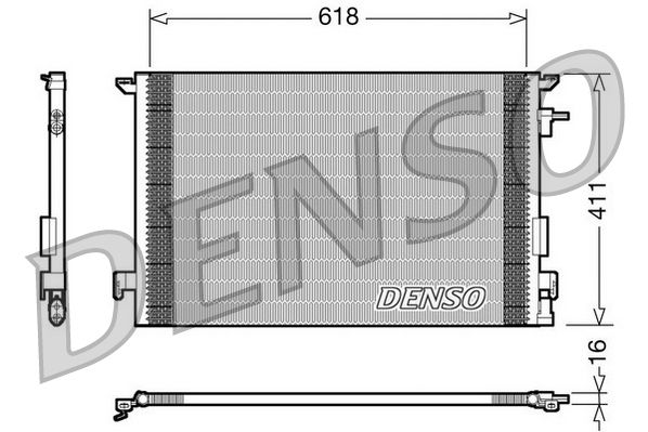 Denso Ac Condenser DCN20031 - image 2