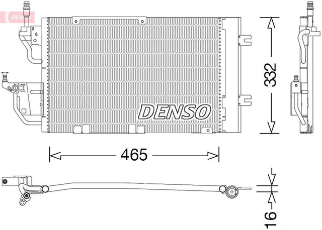 Denso Ac Condenser DCN20037 - image 2