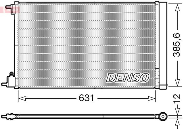 Denso Ac Condenser DCN20039 - image 2