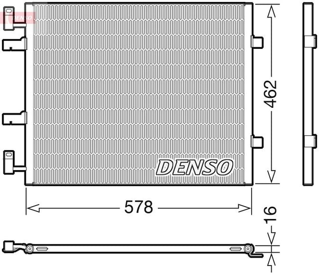 Denso Ac Condenser DCN20041 - image 2