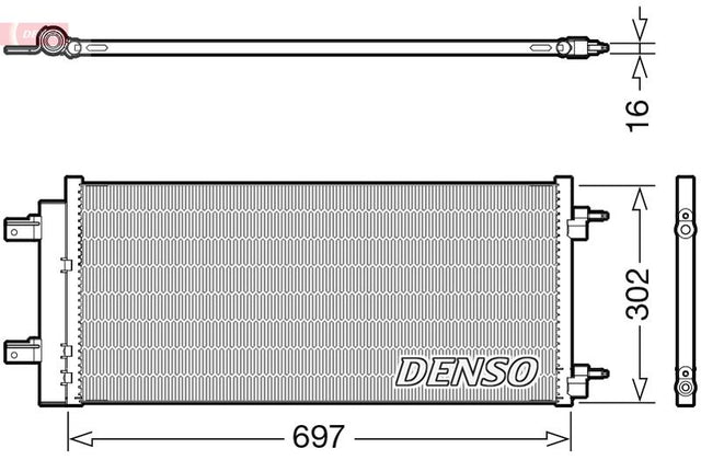 Denso Ac Condenser DCN20044 - image 2