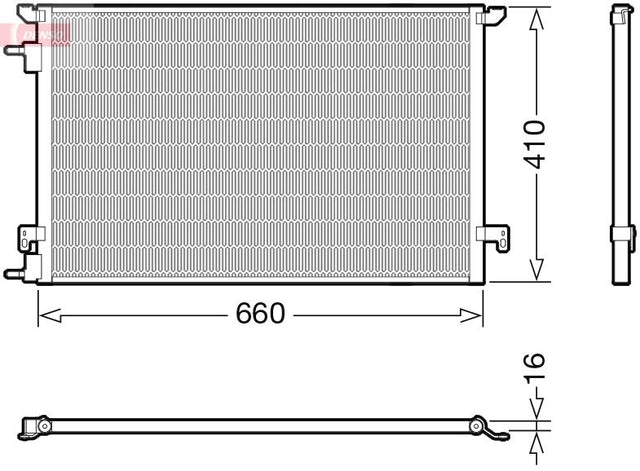 Denso Ac Condenser DCN20045 - image 2