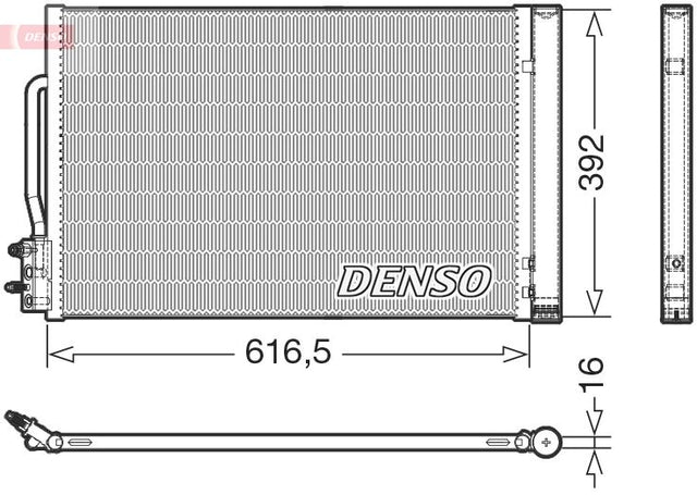 Denso Ac Condenser DCN20049 - image 2