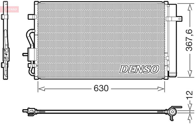 Denso Ac Condenser DCN20050 - image 2