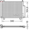 Denso Ac Condenser DCN20051 thumbnail