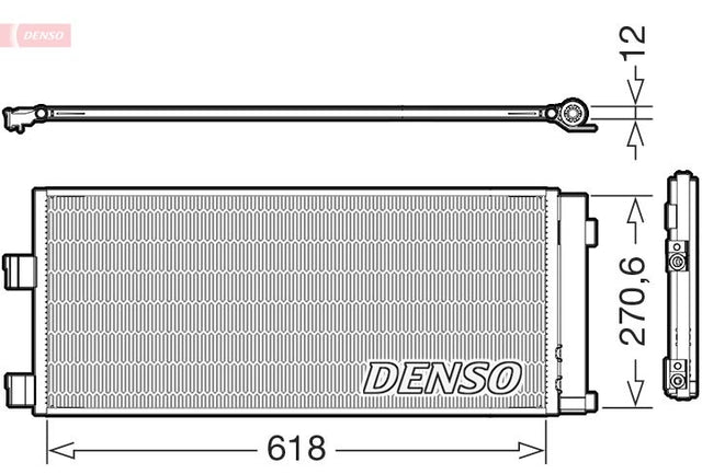 Denso Ac Condenser DCN20052 - image 2