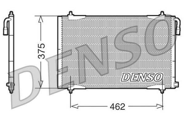 Denso Ac Condenser DCN21006 - image 2