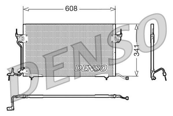 Denso Ac Condenser DCN21010 - image 2