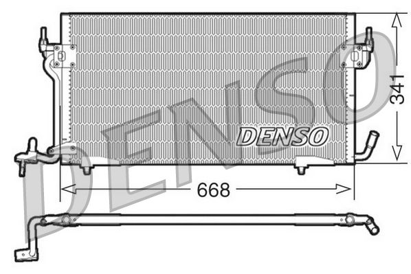 Denso Ac Condenser DCN21011 - image 2