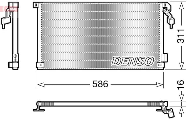 Denso Ac Condenser DCN21012 - image 2