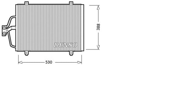 Denso Ac Condenser DCN23003 - image 2