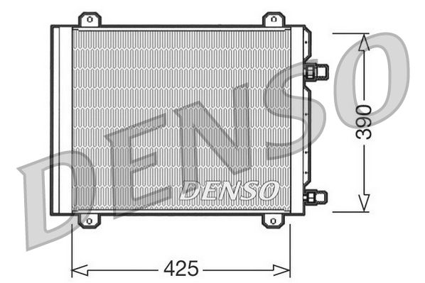 Denso Ac Condenser DCN23004 - image 2