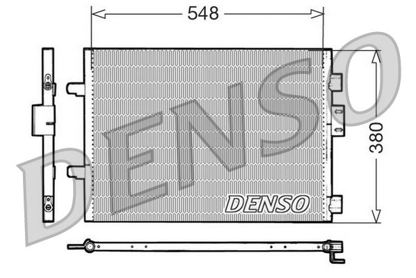 Denso Ac Condenser DCN23007 - image 2