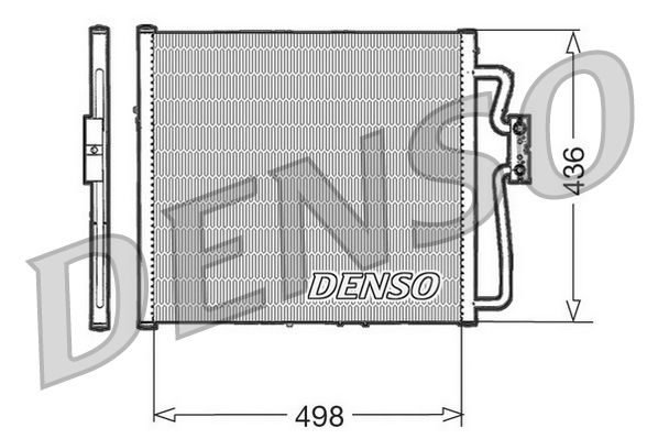 Denso Ac Condenser DCN23009 - image 2